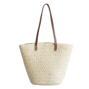 straw handbag